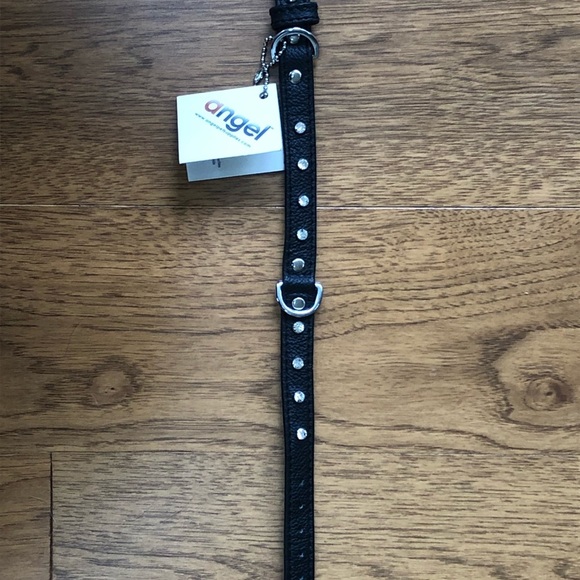 BNWT Angel leather dog collar - Picture 4 of 4